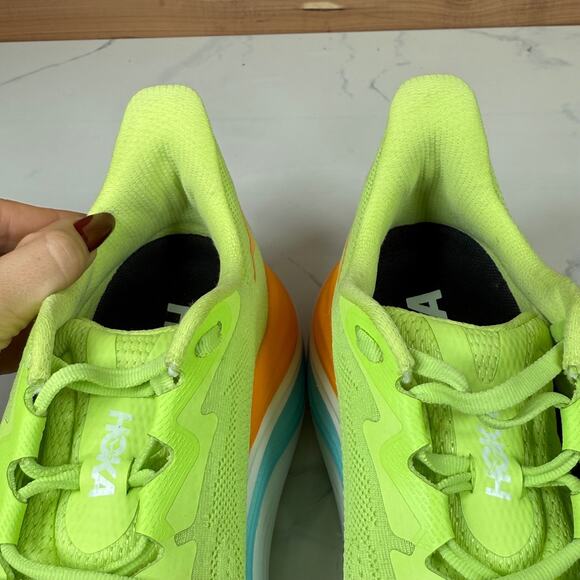 Hoka One One Skyward X Running Shoes Lettuce/Cloudless F27224D Women's Size 10 - Picture 16 of 16